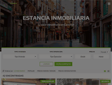 Tablet Screenshot of estanciainmobiliaria.com